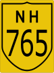 National Highway 765 shield}}