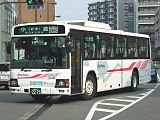 社番8508（日野LKG-KV234Q3） 西工解散後の2010年から導入されている純正標準床ボディの車両　現在は福岡-北九州線の運用から離れ西日本鉄道赤間第二自動車営業所に転属し主に赤間急行で運用されている。