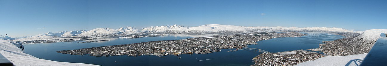 Panorama van Tromsø