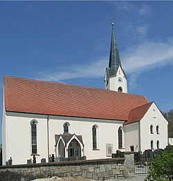 Skyline of Haarbach