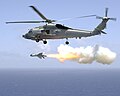 US Seahawk launching AGM-119 Penguin (2002)