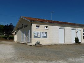 The town hall in Saint-Cibard