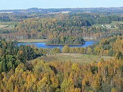 Озёра в окрестностях Отепя