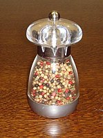 A pepper mill