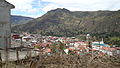 Vista de un sector del centro cantonal de Sígsig.