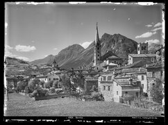 Ortsteilansicht von Bormio, 1909