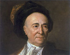 Largillierre (1656-1746), Portrait de Fontenelle.