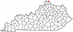 Location of Fort Thomas, Kentucky