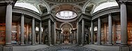 Fluted columns and pilasters inside The Panthéon, Paris