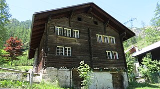 Haus von 1608 im Ortsteil In dä Brendu / Brendo