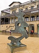 Hans Arp, 1960-66: 'Moving Dance Jewellery / Bewegtes Tanz-geschmeide', bronze sculpture