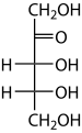 D-ribulose (cetopentose)