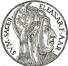 Елеазар из «Promptuarii Iconum Insigniorum»