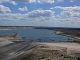 View of the F60 Visitor Mine by the clearly larger lake (2007)