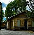 Historische Turnhalle im Innenhof (Aufn. 2023)