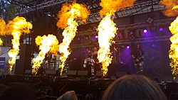 Sabaton Espoon Kivenlahti Rockissa 2014