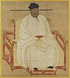 A court portrait painting of Emperor Taizu of Song