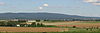 View from the Karben of the Steinkopf and transmission tower