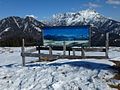 Buchensteinwand, Blick zu den Leoganger Steinbergen