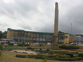 De Place de la République in Abidjan.