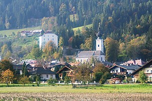 Blick auf Greifenburg