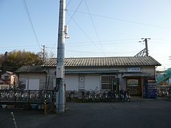 紀勢本線の紀伊新庄駅