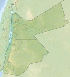 Zemljevid prikazuje lokacijo Wadi Rum (arabsko) ‘’dolina (lahkega, zračnega) peska Rimska dolina