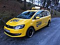 Mark 2 Sharan as a taxi in Sweden