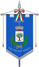 Drapeau de Cellino San Marco