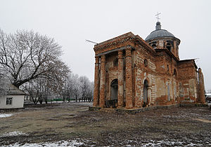 Церква в селі Бурти