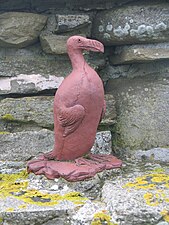 Monument a l'últim gavot gegant britànic a Fowl Craig, Illes Òrcades