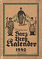 Kalender aus dem Jahr 1940