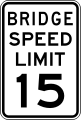 Bridge speed limit: Minnesota