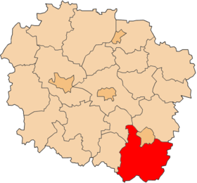 Localisation de Powiat de Włocławek