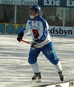 Juri Pogrebnoi jääpallon maailmancupissa 2006.