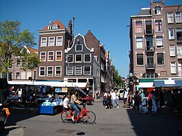 Markt in de Westerstraat