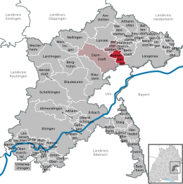 Beimerstetten - Localizazion