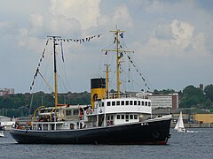 Dampf-Eisbrecher Wal von 1938, Museumsschiff in Bremerhaven