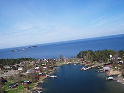 Aerial view of Haapasaari