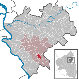 Läget för Lautert i Rhein-Lahn-Kreis