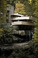 Die Edgar J. Kaufmann Sr.-woning, beter bekend as Falling Water, in Pennsilvanië.