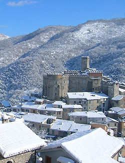 Skyline of Cineto Romano