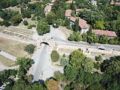 The South Gate from above