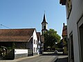 L'église et le village.