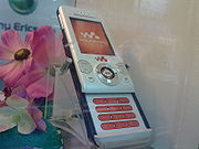 The Sony Ericsson W580i, another slide phone