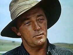 Robert Mitchum elokuvan Maankiertäjät (The Sundowners, 1960) trailerissa.