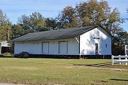 Former train station on Main Street