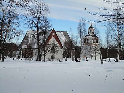 Igreja de Arbra, na comuna de Bollnäs