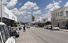 Barabara kuu huko Tsumeb, Namibia