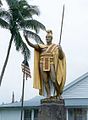 Denkmal von König Kamehameha I. in Kapaʻau